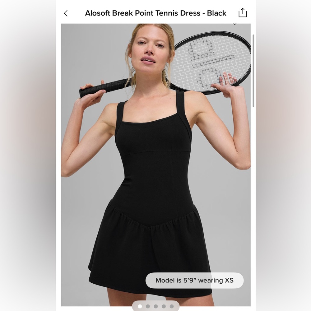 ALO Yoga Black Dress